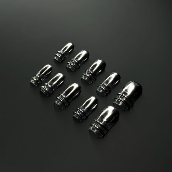Metal Muse Press On Nails - Reusable, Custom Fit