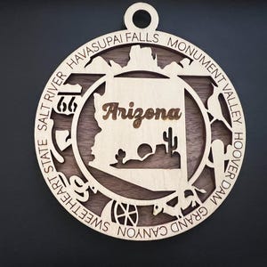 Kundenspezifische Arizona Ornament