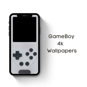 Vintage Game Boy 4K iphone Wallpapers – Set of 10 Retro Designs, Digital Download, iphone/android mobile wallpapers, gaming wallpaper