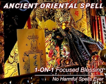 Ceremonia de bendición taoísta / Amor, carrera y riqueza