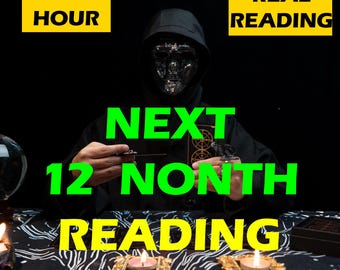 Lectura psíquica de 12 meses en la misma hora/lectura psíquica de una hora/lectura psíquica en vivo en la misma hora/lectura psíquica de amor y dinero/lectura en línea