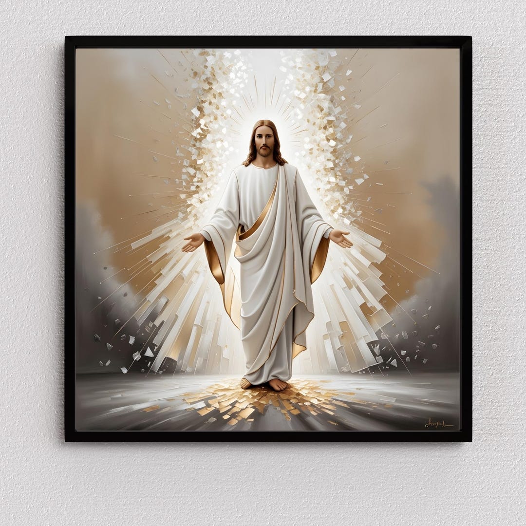 Jesus is the Light of the World Print – John 8:12 Scripture Art ...