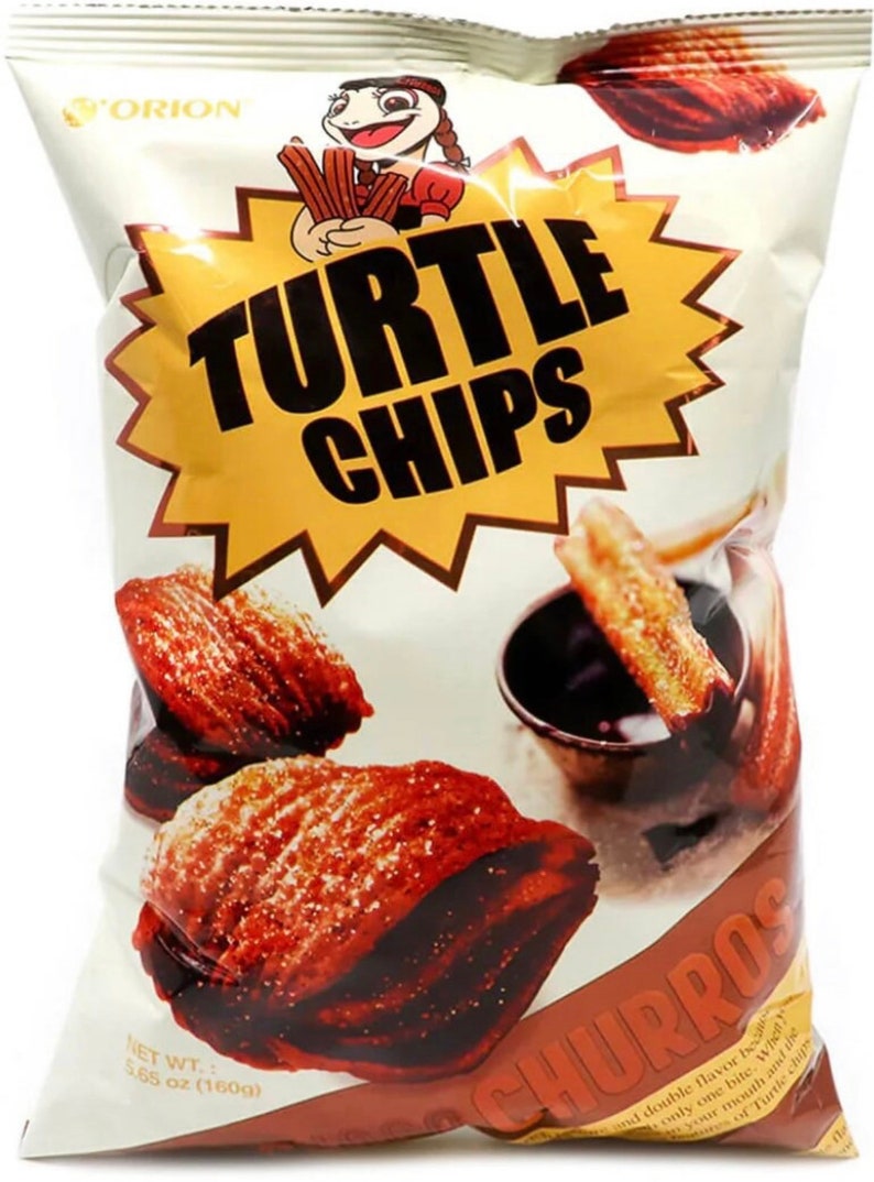 Turtle Chips Orion 9 Different Flavors Large Size Bag 160 Grams Asian