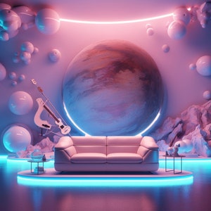 Futuristic Feels| 15 Pack|Virtual Backgrounds| Zoom, Google Meet, Skype, WebEx, etc.