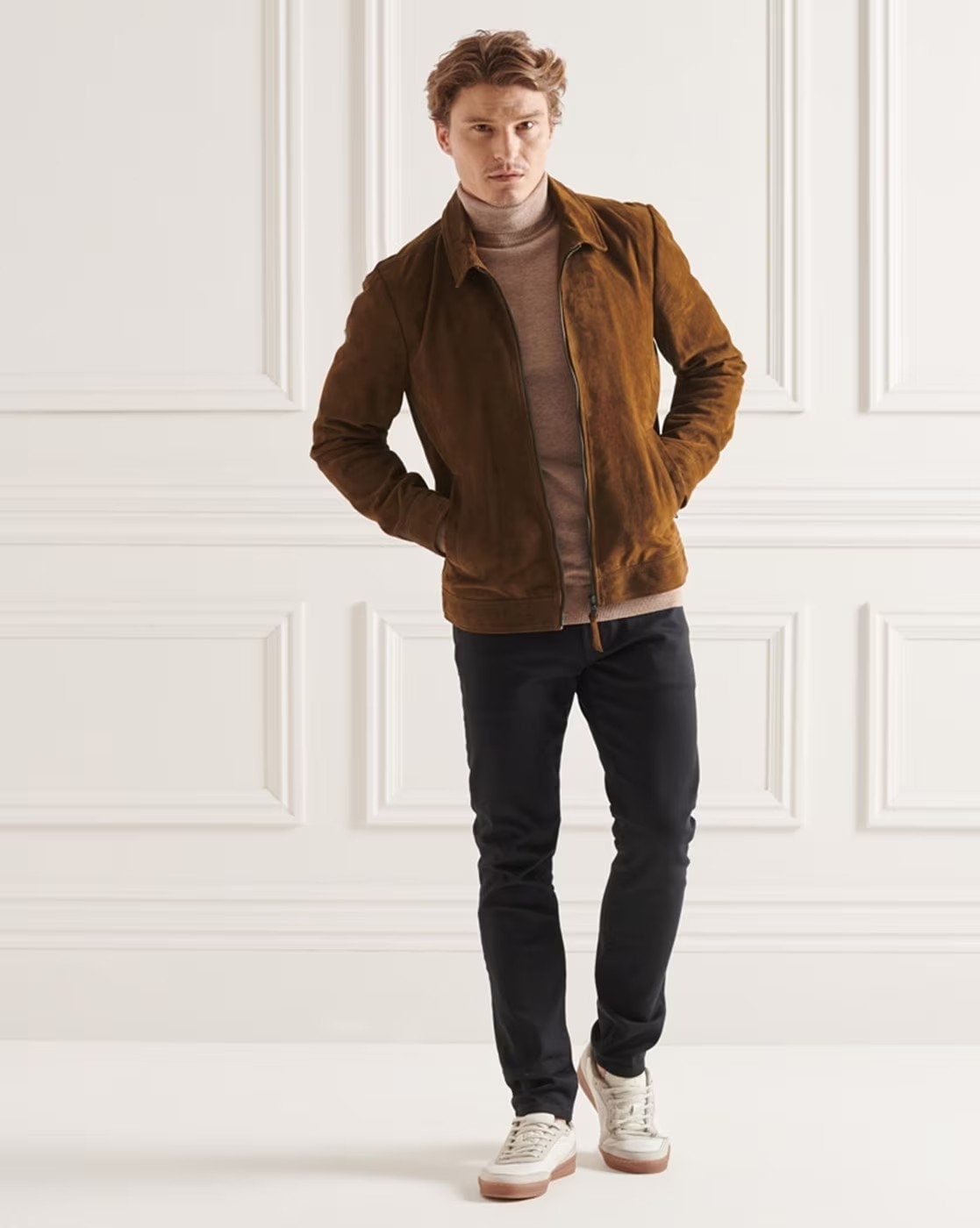 Classic Handmade Stylish Suede Leather Jackets for Perfect