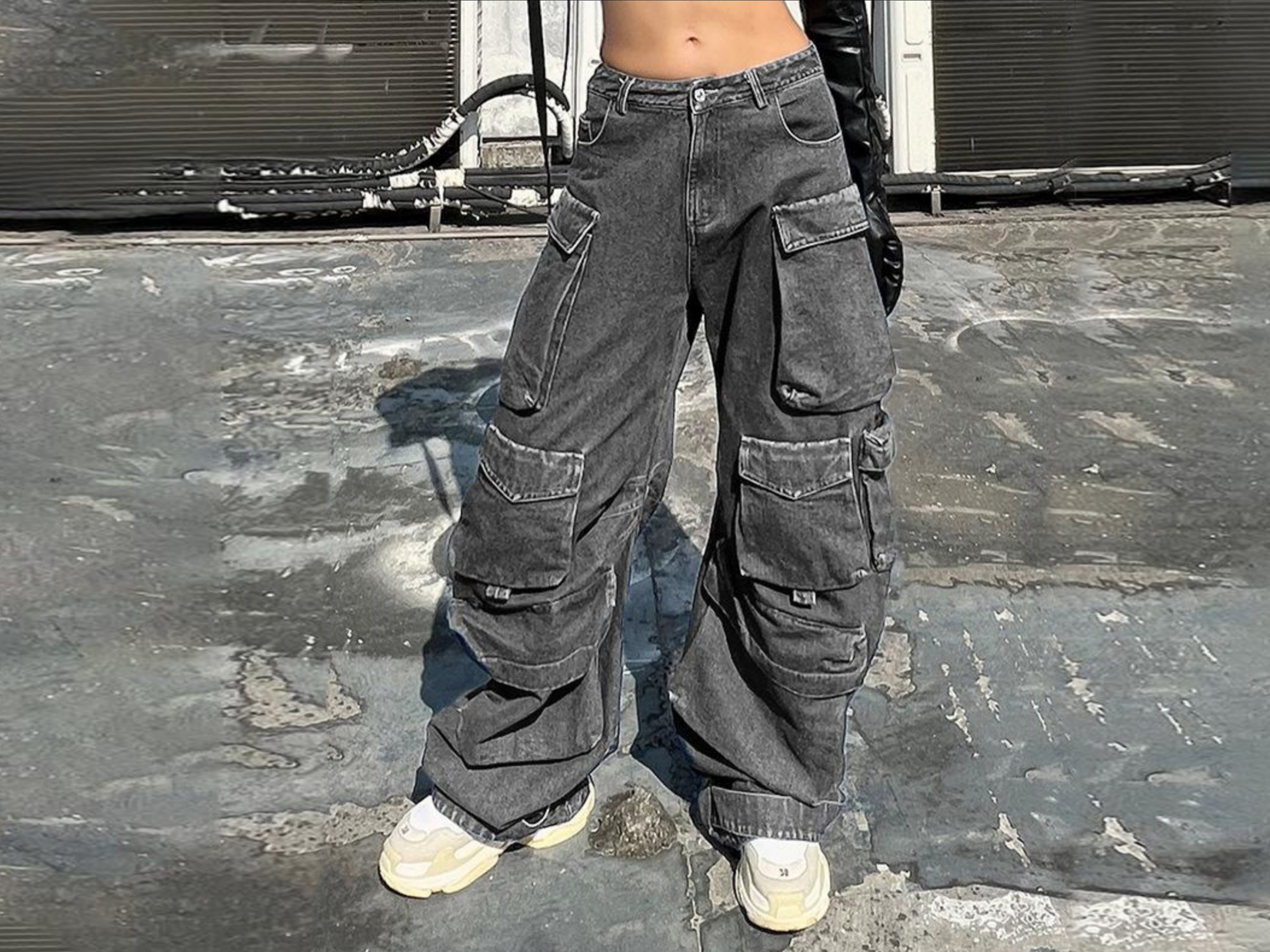 Cross Baggy Jeans -  Canada