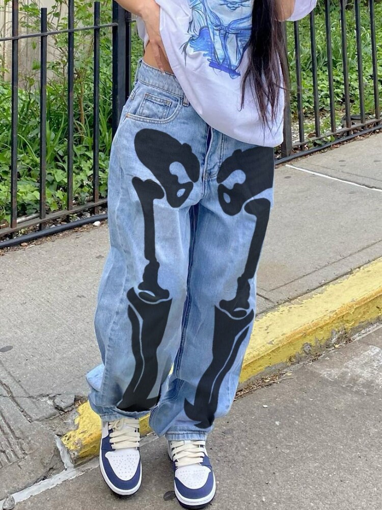 Baggy Cyber Y2K Jeans