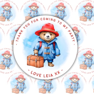 Personalised Stickers| For Her| For Him| Bear| Sweet Cones| Son| Daughter| Party Bags| Birthday| London