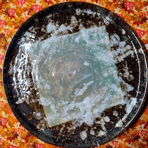 Ceramic plate/platter handmade