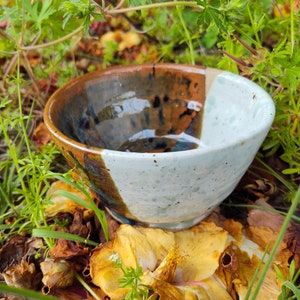 Handmade ceramic bowl (identical glazing with different shapes for each bowl)