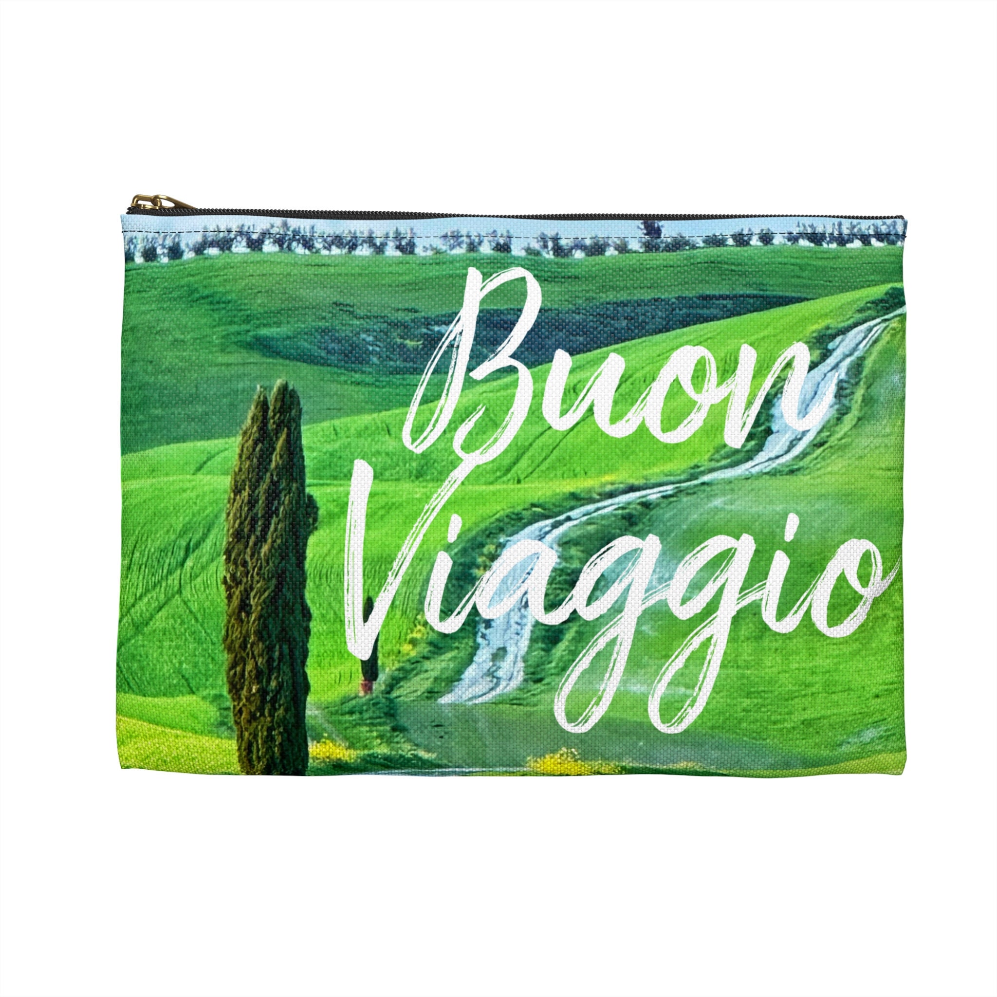 Buon Viaggio Italy Travel Pouch, Art Photography Zipper Bag - Etsy