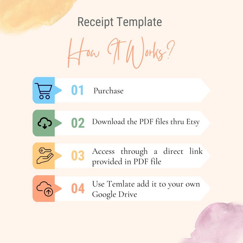 Receipt Template, Editable Google Sheets Business Payment Record ...