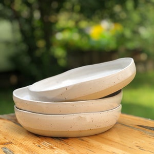 Keramik Bowl mit weißer Glasur Bild 3