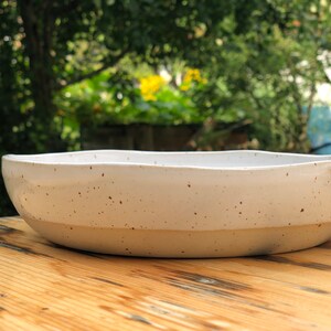 Keramik Bowl mit weißer Glasur Bild 7