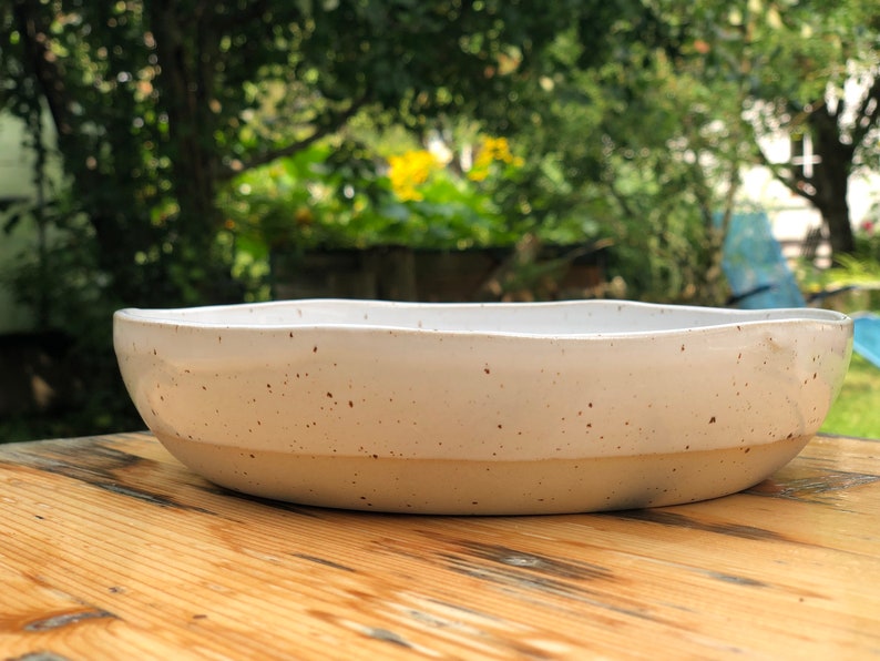 Keramik Bowl mit weißer Glasur Bild 7
