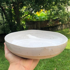 Keramik Bowl mit weißer Glasur Bild 6