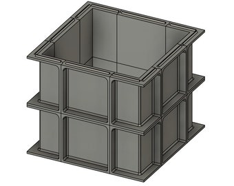 Molding box for silicone or other mold master