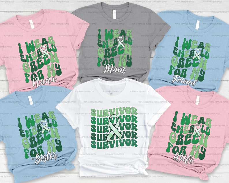 Liver Cancer Survivor Matching Shirts, Cancer Tee For Friends and Family, Cancer Support Squad Apparel, Custom Liver Cancer Awareness Tees image 2