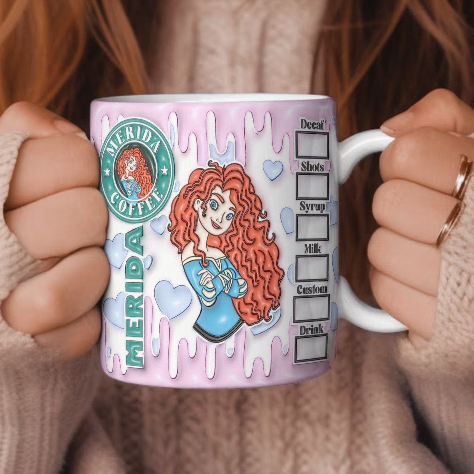 Disney Princess Courage 24oz Ceramic Soup Mug
