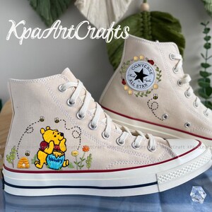 Winnie the Pooh Vans Etsy UK