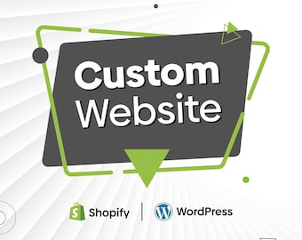Custom Website Development – Shopify & WordPress Store Design Service
