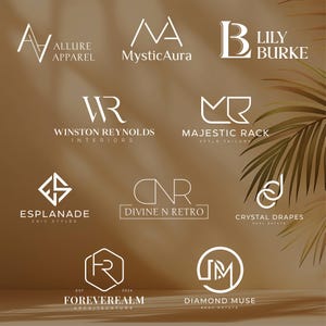Eu criarei um design de logotipo profissional para sua empresa | Logotipo inicial | Logotipo minimalista | Logotipo de cílios | Logotipo de casamento | Logotipo de fotografia