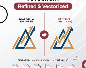 AI Logo-Vorisierungsservice, Bild zu SVG-Vektorgrafik-Neuzeichnung und -Bereinigung, Logo-Vektorgrafik-Ablaufverfolgung, Foto-SVG-Konvertierung, Schneidedatei