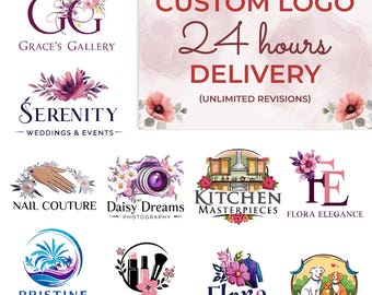 I will Create Professional Logo Design For Your Business | Custom Logo | Luxury Logo | Lash Logo | Wedding Logo | Photography Logo | Unique