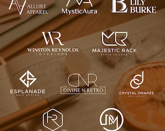 I will Create Professional Logo Design For Your Business | Initial Logo | Minimalist Logo | Lash Logo | Wedding Logo | Photography Logo