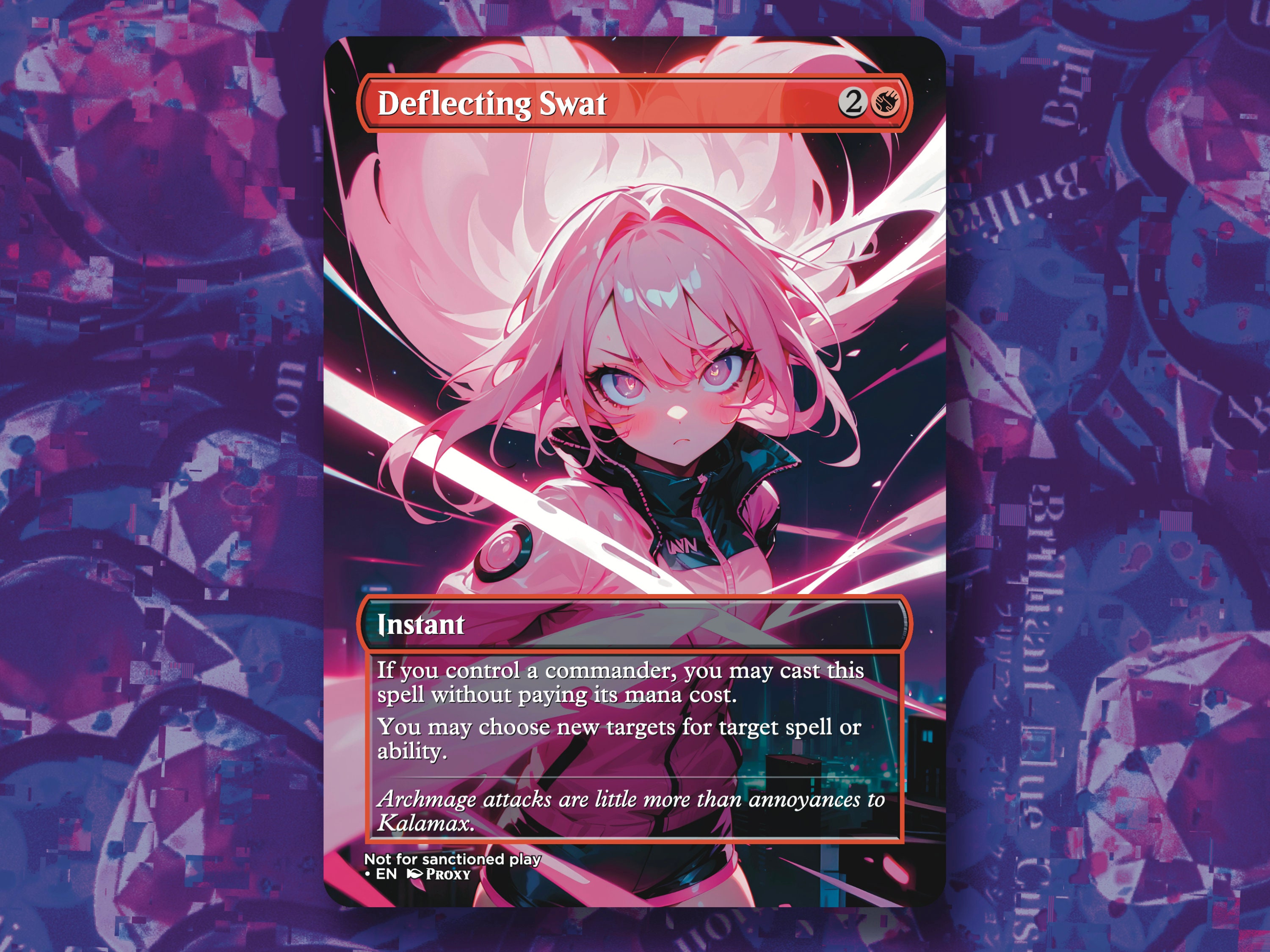 Mtg Proxy Deflecting Swat - Etsy