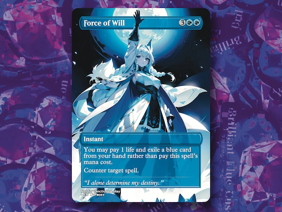 Force of Will PROXY - Etsy