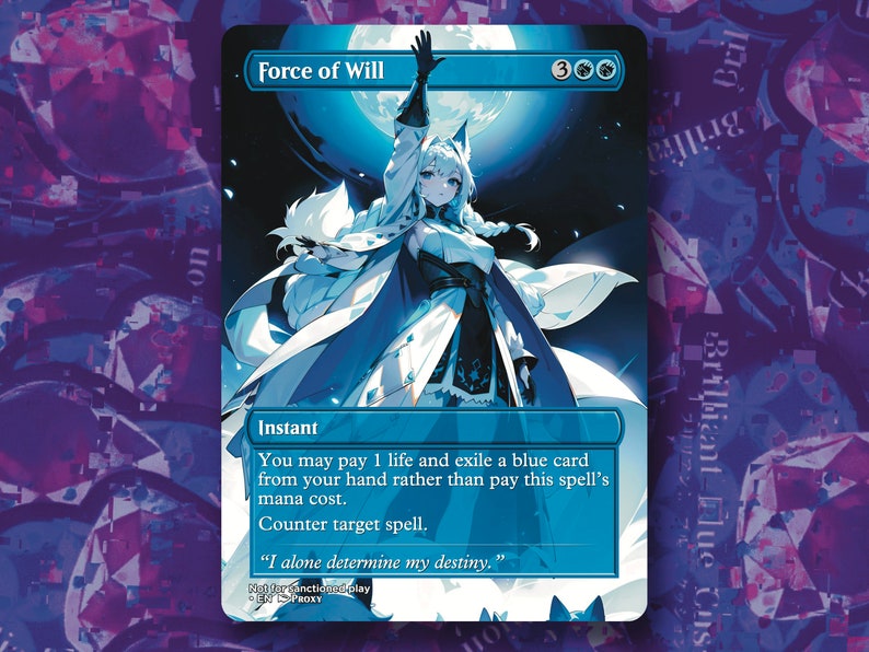 Force of Will PROXY - Etsy