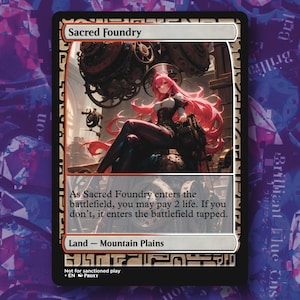 Sacred Foundry Shock Land PROXY