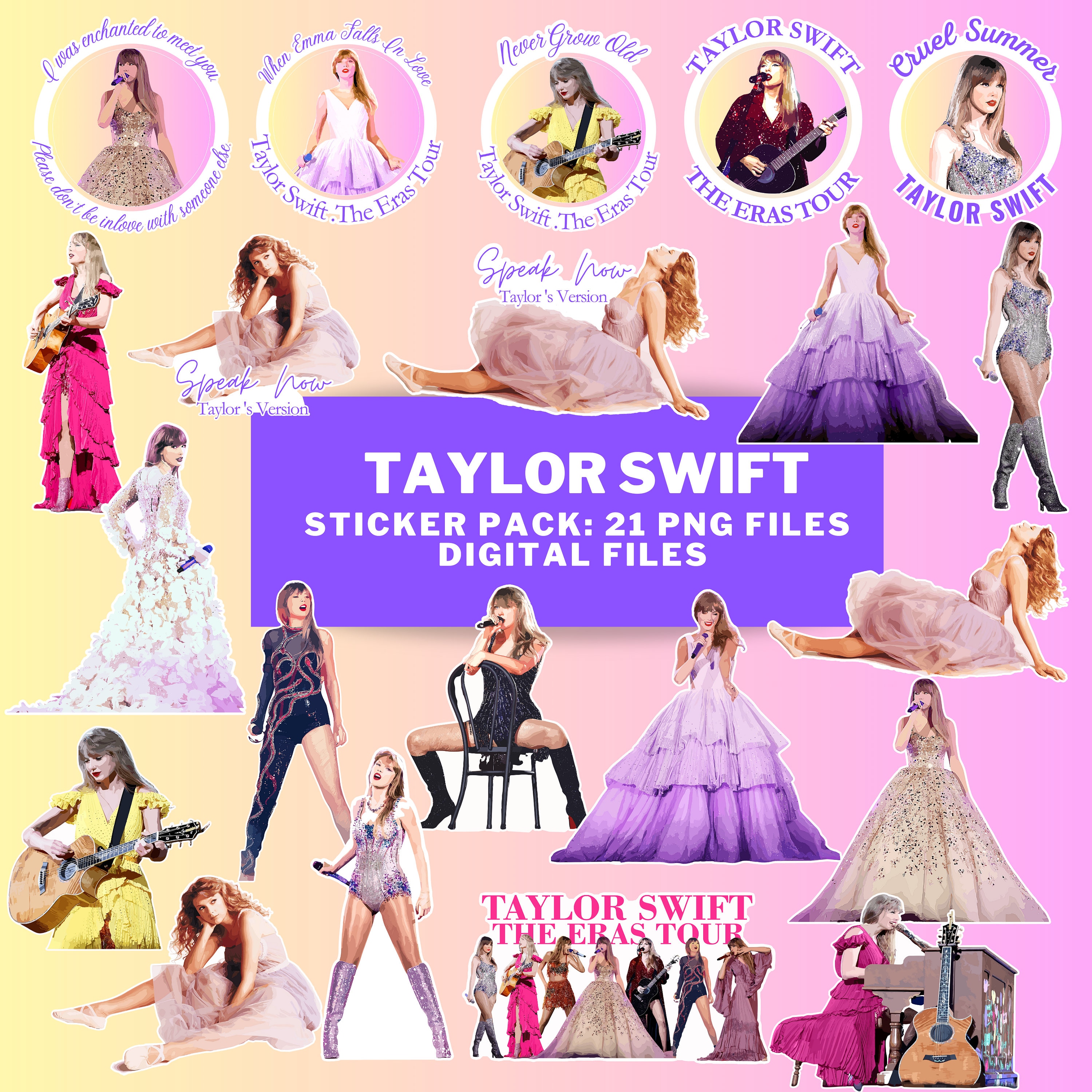 Sammy Gorin LLC - Speak Now (Taylor's Version), Taylor Swift, Sticker