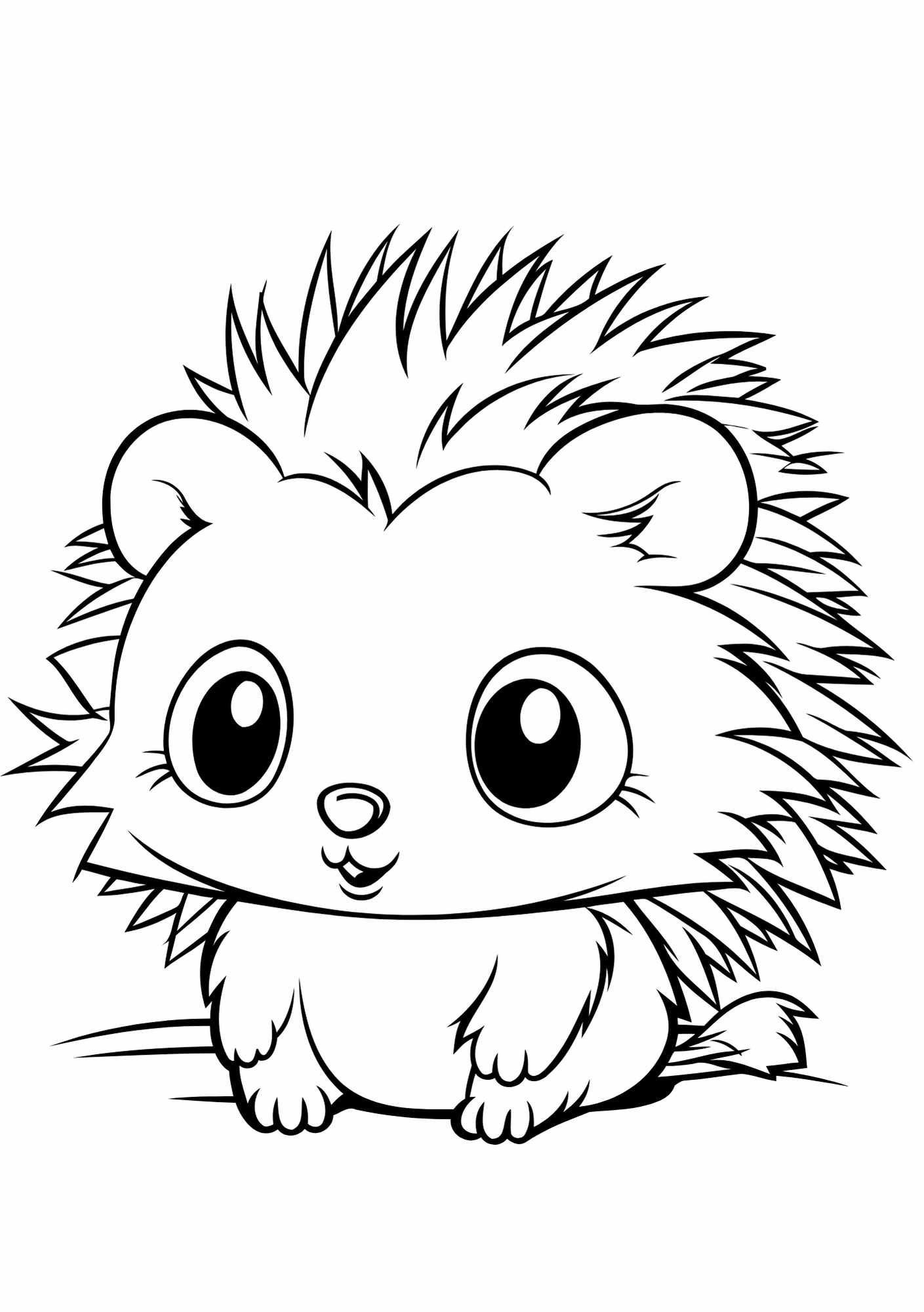 Kids Cute Animals Colouring Book 26 Pages of Fun Etsy