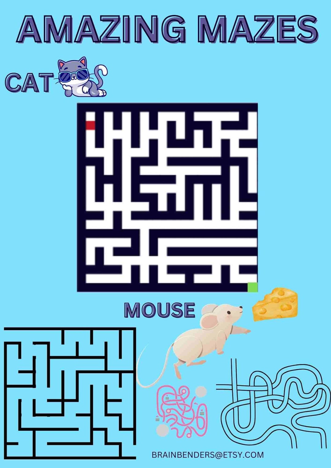 Amazing Mazes - Etsy