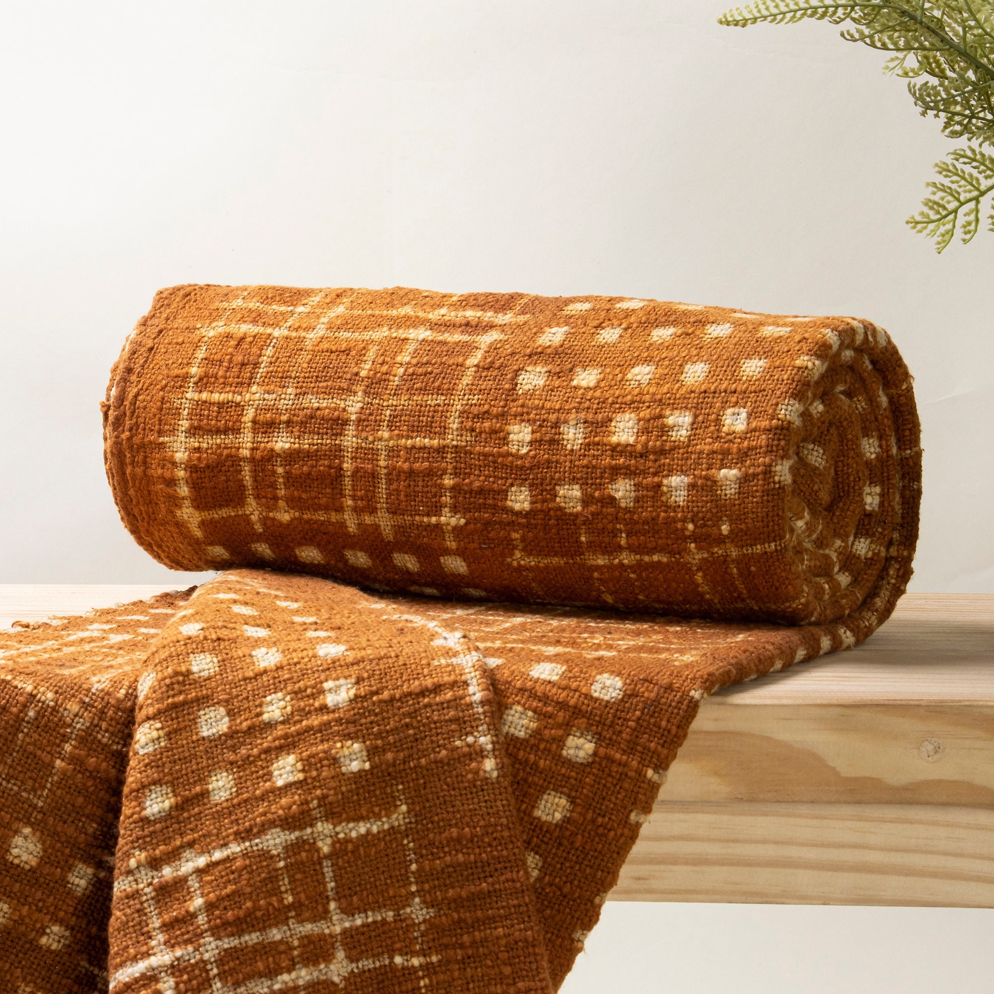 Block Printed Cotton Throw Bed And Sofa Decoration Throw African Mudcloth Throw Boho Throw Blanket Organic Cotton Throw Cotton Bedspread