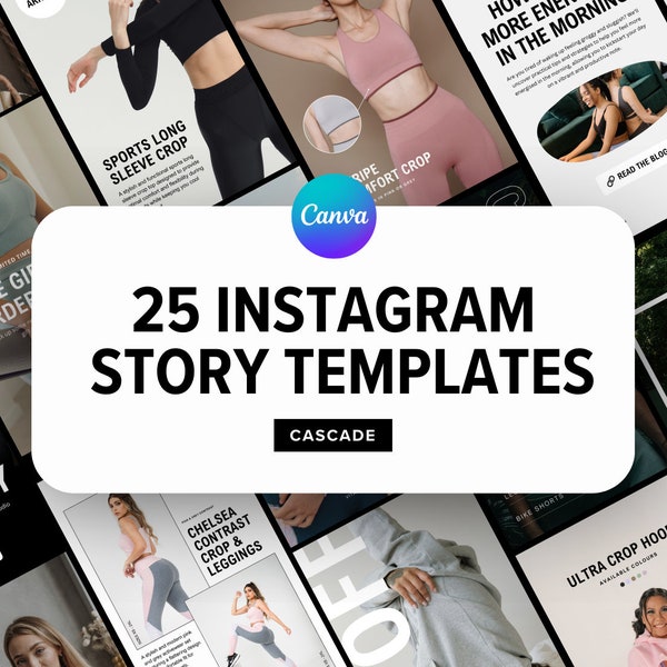 Fashion Instagram Template, Instagram Story Template Canva, Instagram Stories Product, Marketing Small Business, Social Media Stories,