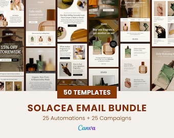 Editable Email Templates, Sale Email Template, Mailchimp Email Template, Marketing Small Business, Klaviyo Email Template, Newsletter Canva