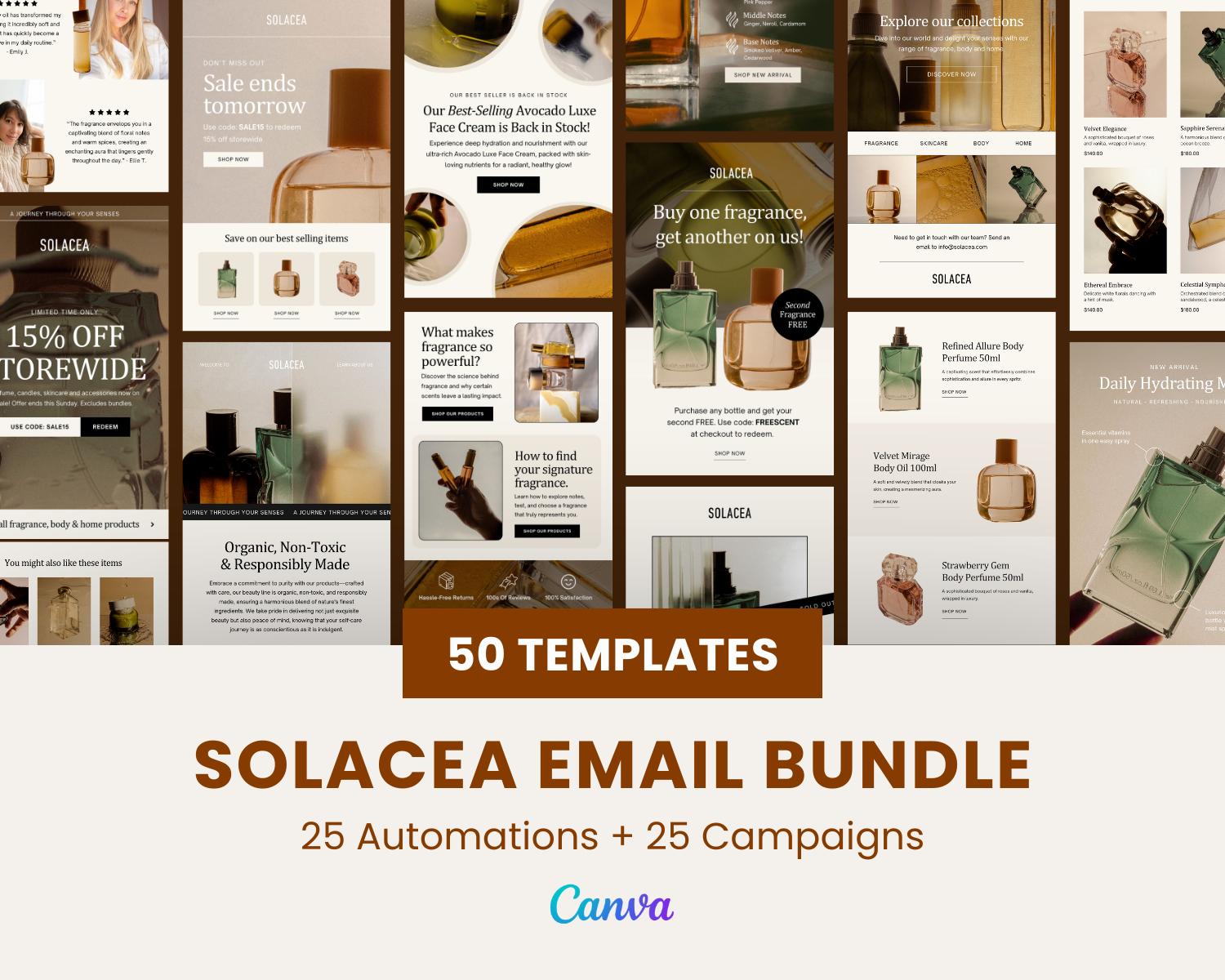 Editable Email Templates, Sale Email Template, Mailchimp Email Template, Marketing Small Business, Klaviyo Email Template, Newsletter Canva