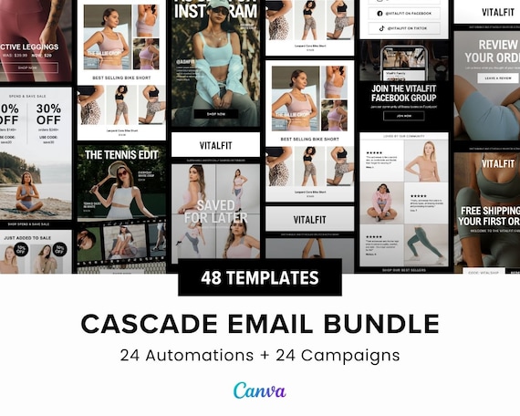 Editable Email Templates, Sale Email Template, Mailchimp Email Template, Marketing Small Business, Klaviyo Email Template, Newsletter Canva