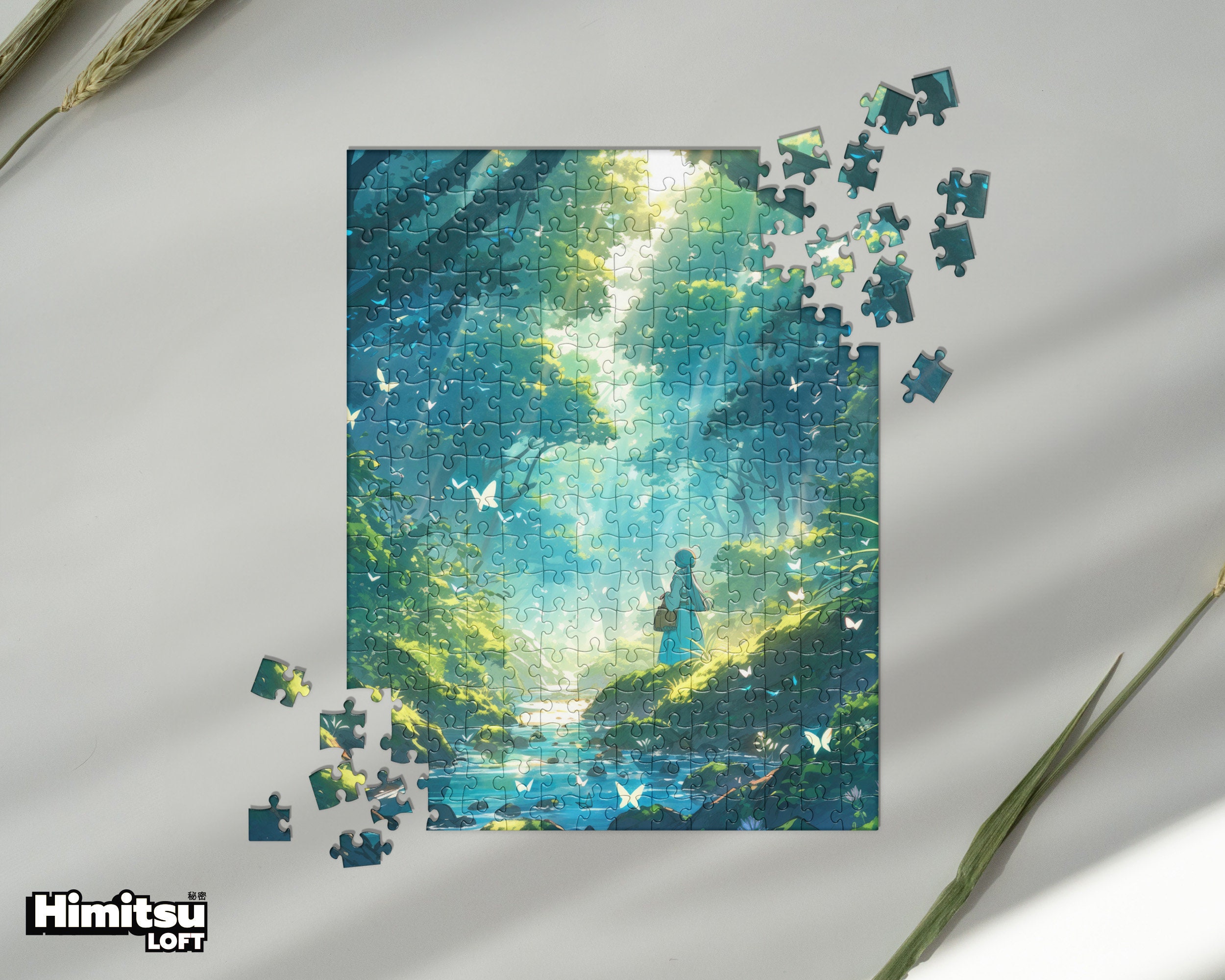 anime girls, gifts for anime lovers Jigsaw Puzzle for Sale by