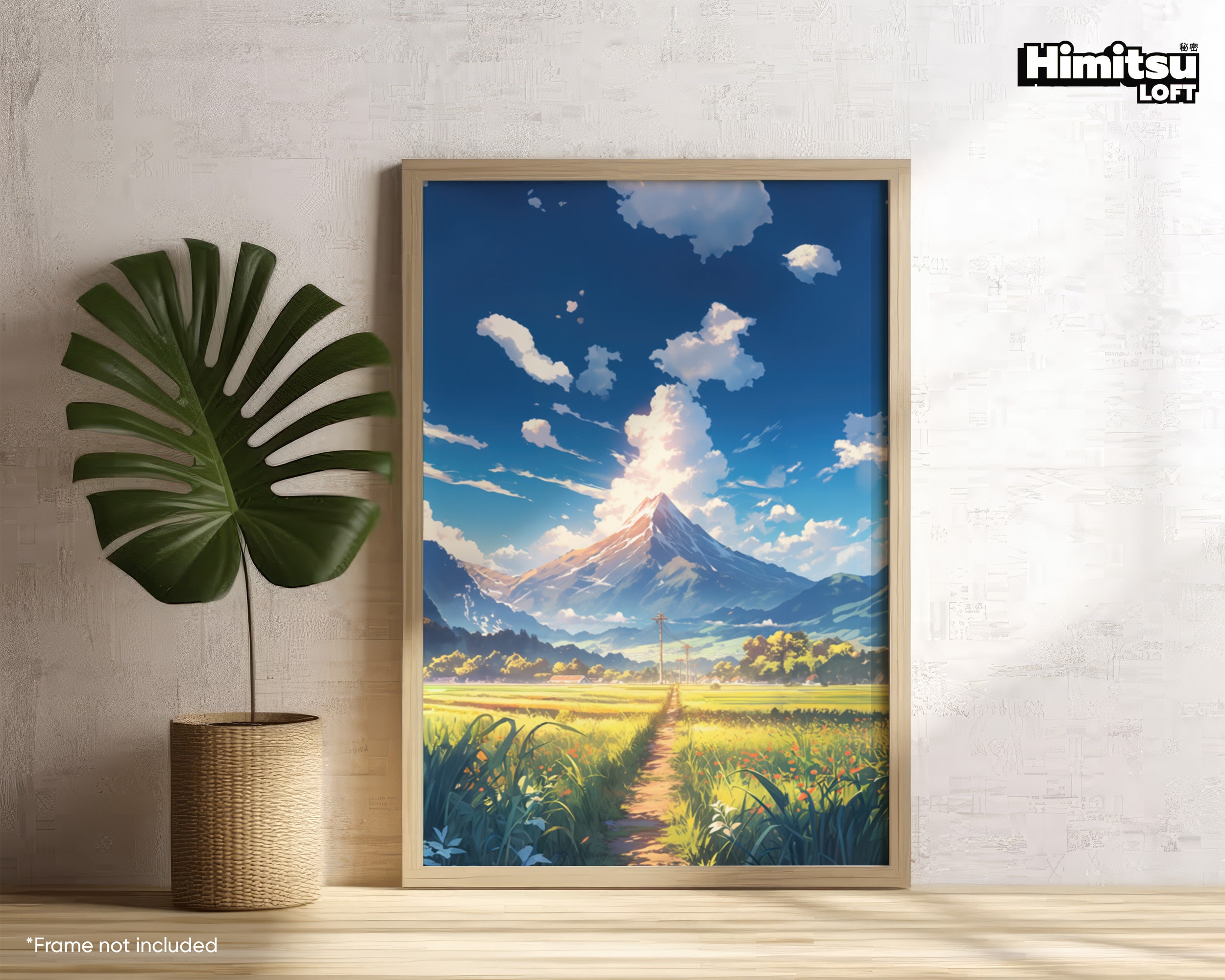  Deaimon：Recipe for Happiness Anime Canvas Poster Bedroom Decor  Sports Landscape Office Room Decor Poster Gift Unframe:24x36inch(60x90cm):  Posters & Prints