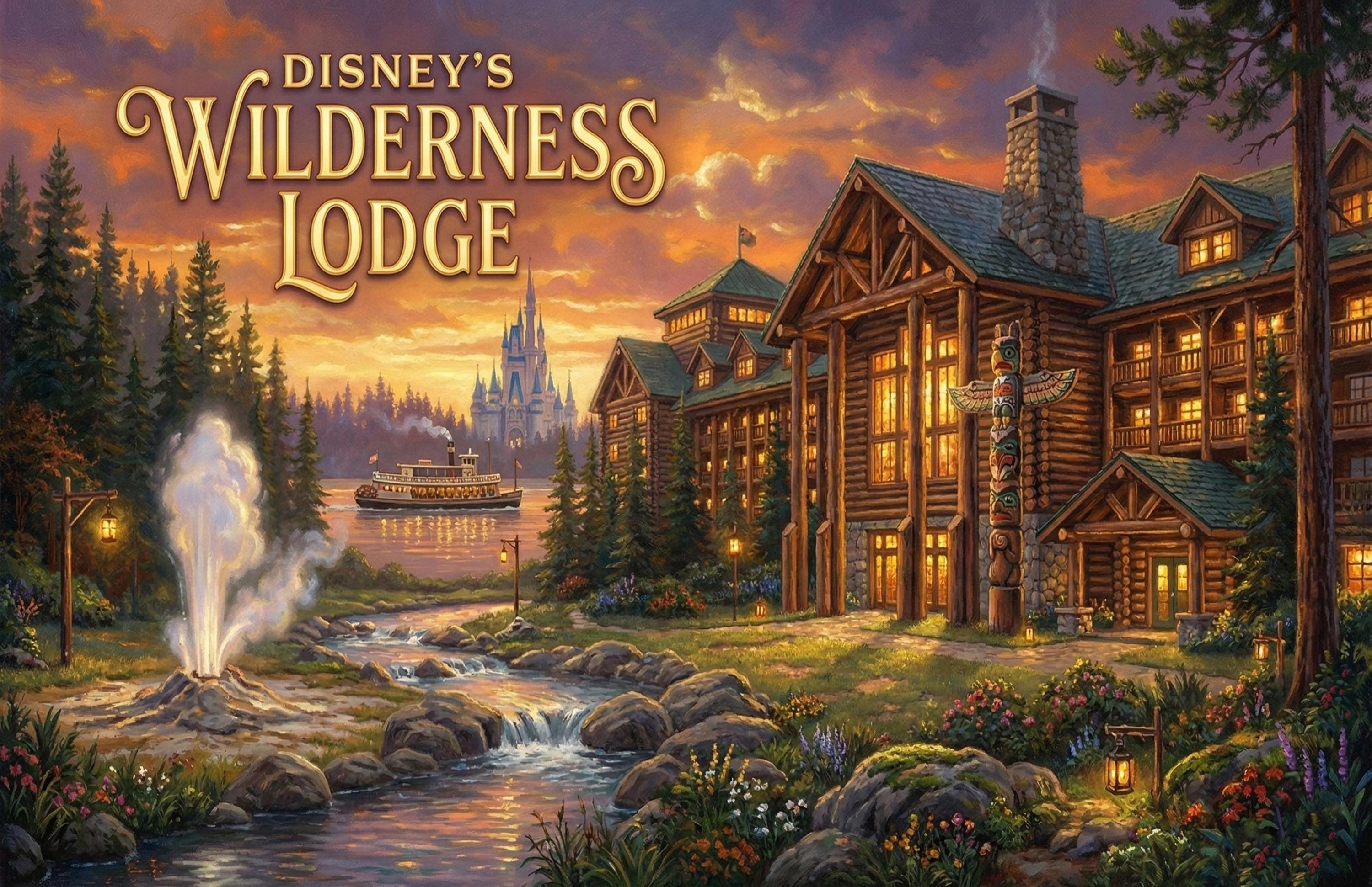 Disneys Wilderness Lodge - Etsy
