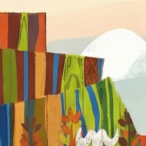 Mary Blair Contemporary Resort Mural Print, Disney Grand Canyon Concourse, Walt Disney World Wall Art, Disneyland Wall Art, Disney Gift Idea image 11