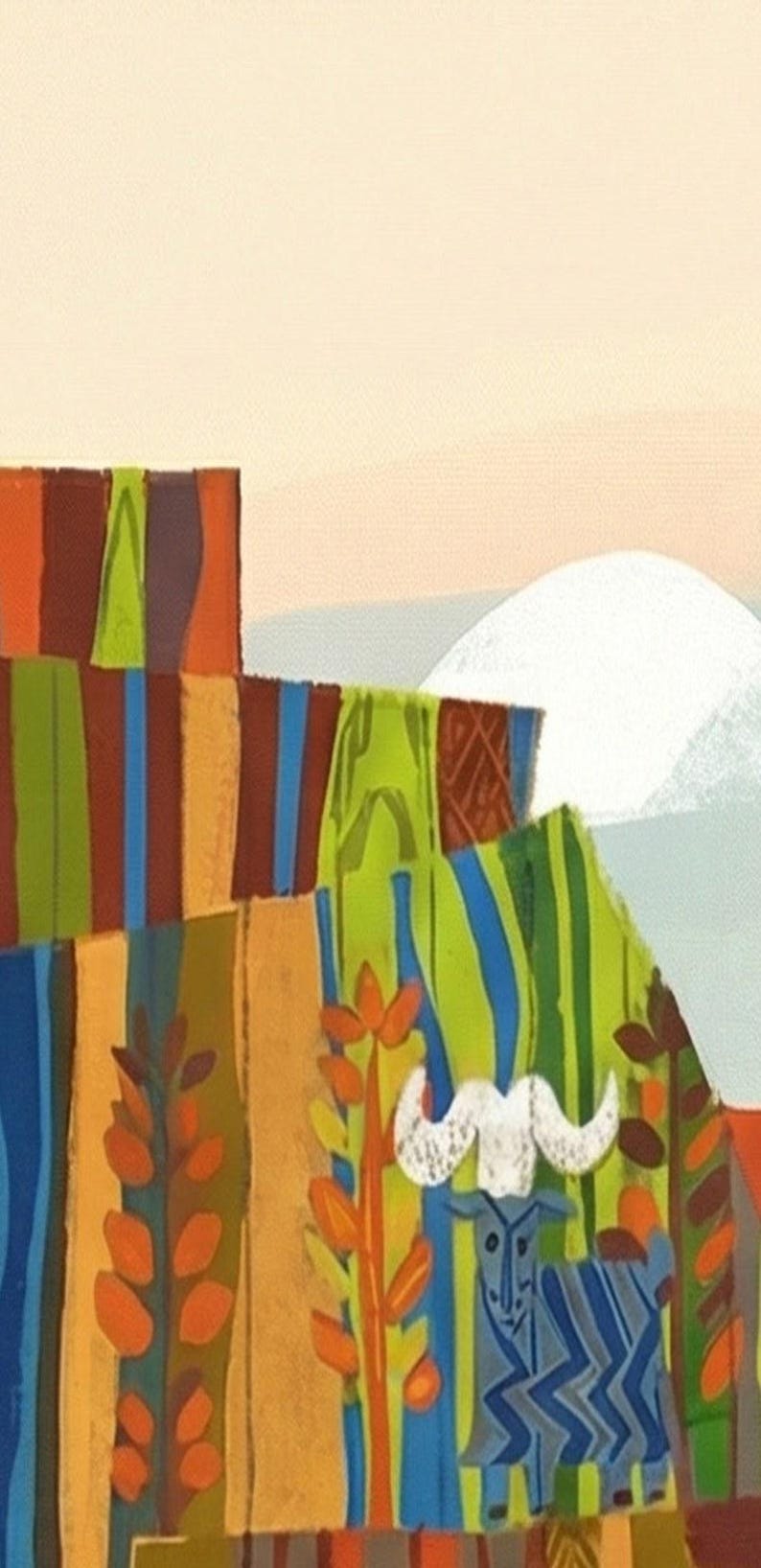 Mary Blair Contemporary Resort Mural Print, Disney Grand Canyon Concourse, Walt Disney World Wall Art, Disneyland Wall Art, Disney Gift Idea image 11