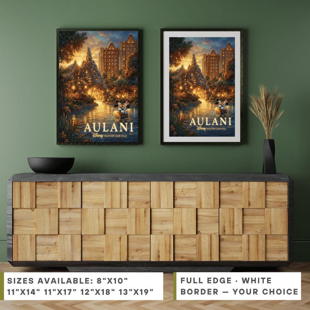 Aulani Poster - Etsy