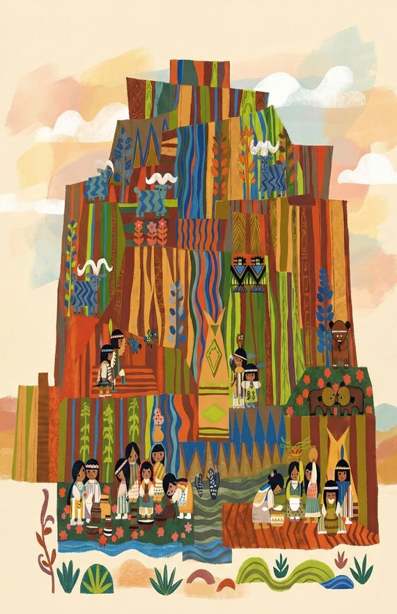 Mary Blair Contemporary Resort Mural Print, Disney Grand Canyon Concourse, Walt Disney World Wall Art, Disneyland Wall Art, Disney Gift Idea