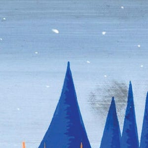 Mary Blair Cinderella Castle Arrival Concept Art Print, Disney 1950 Royal Coach Wall Art, Mid Century Disney Princess Decor, Theme Park Art image 7