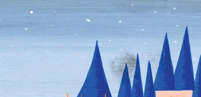 Mary Blair Cinderella Castle Arrival Concept Art Print, Disney 1950 Royal Coach Wall Art, Mid Century Disney Princess Decor, Theme Park Art image 7